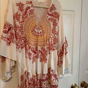 Free People boho flowy top